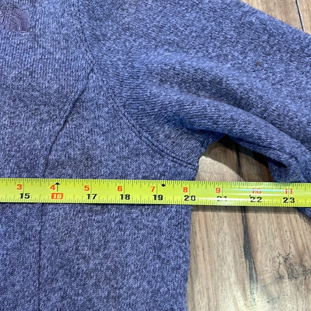 The North Face Jacket Crescent Fleece Hooded Pullover Fleece Toggle Sweater Med - Picture 14 of 14